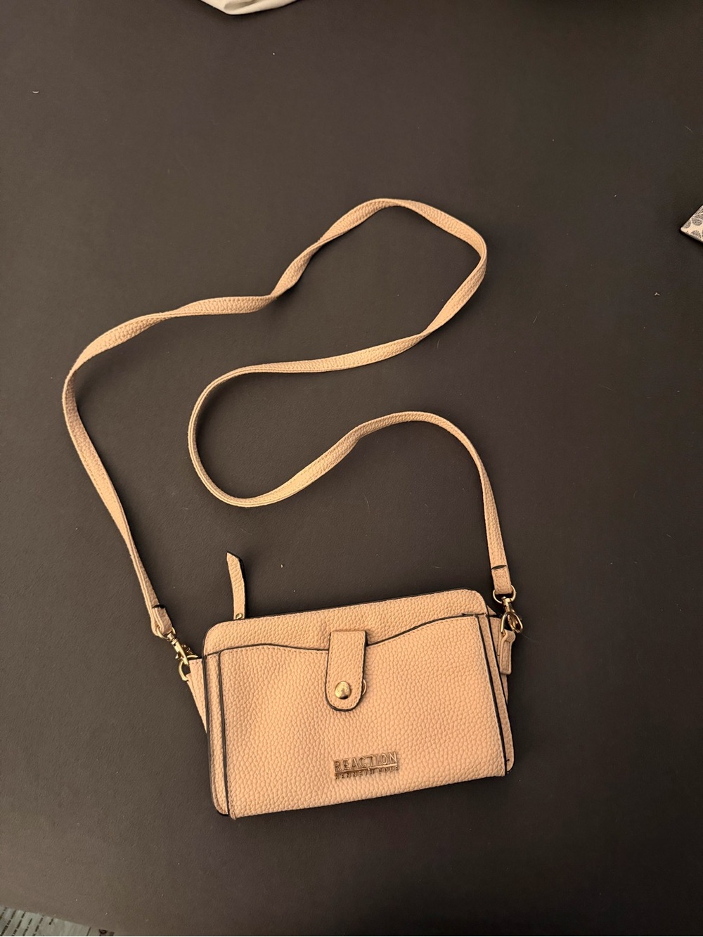 Peach Crossbody Wallet Purse - Unbranded